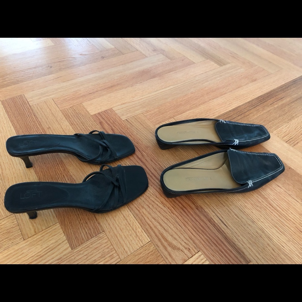 Ann Taylor gently worn shoes.